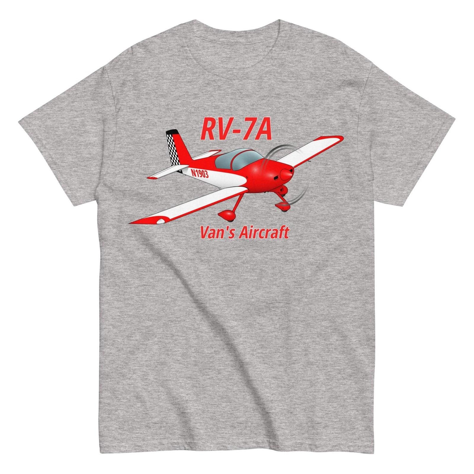 Van s Aircraft RV7A Airplane T-Shirt - Personalized with Your N# S