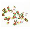 1bottle Christmas Gift Santa Tree Mini Eraser Kawaii  Students Stationery School Supplies