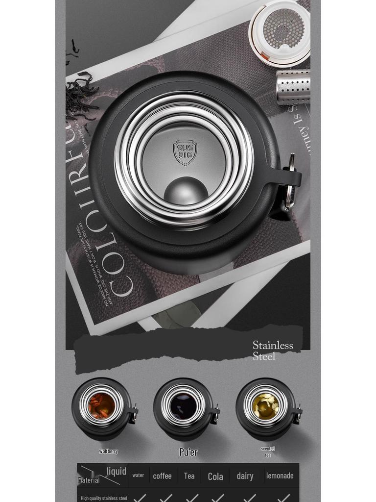 Portable Large-Capacity Double-Wall Insulated Stainless Steel Water Cup