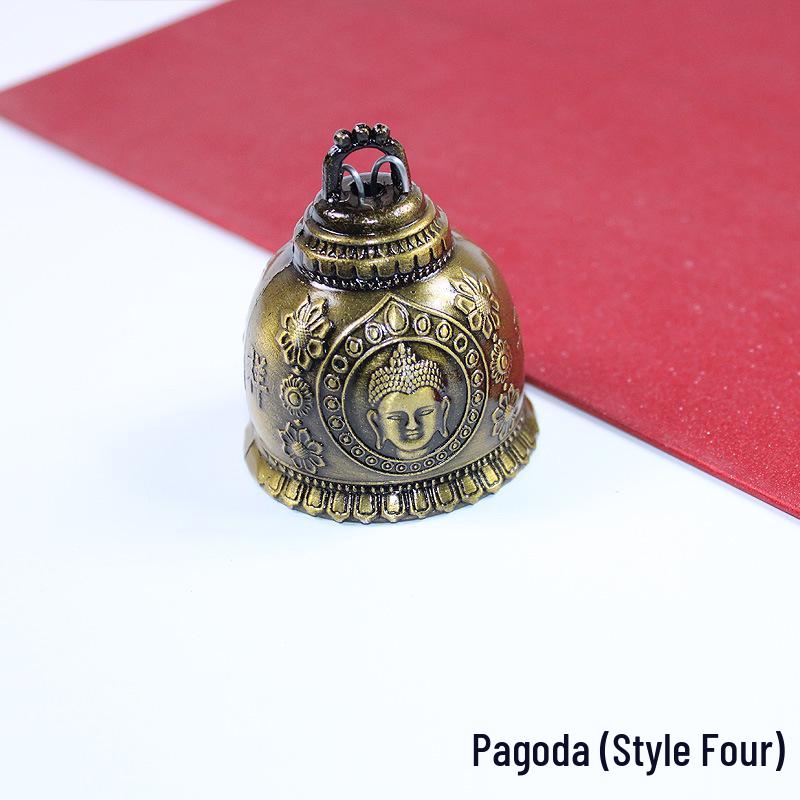 Antikes Drachen-Windspiel Glockenornament für Feng Shui