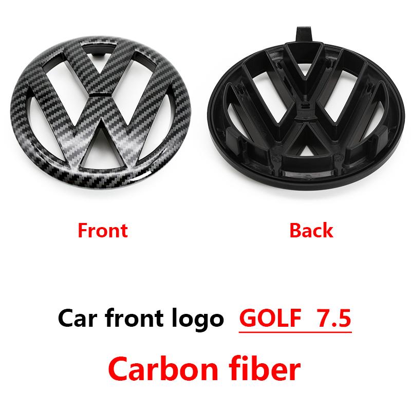 hijk1 1Pc 3D ABS Car Rear Trunk Emblem Badge Logo For Volkswagen VW MK7 Golf 7 7.5 MK7.5 GTI R Rline GTD Replacement Auto Accessories