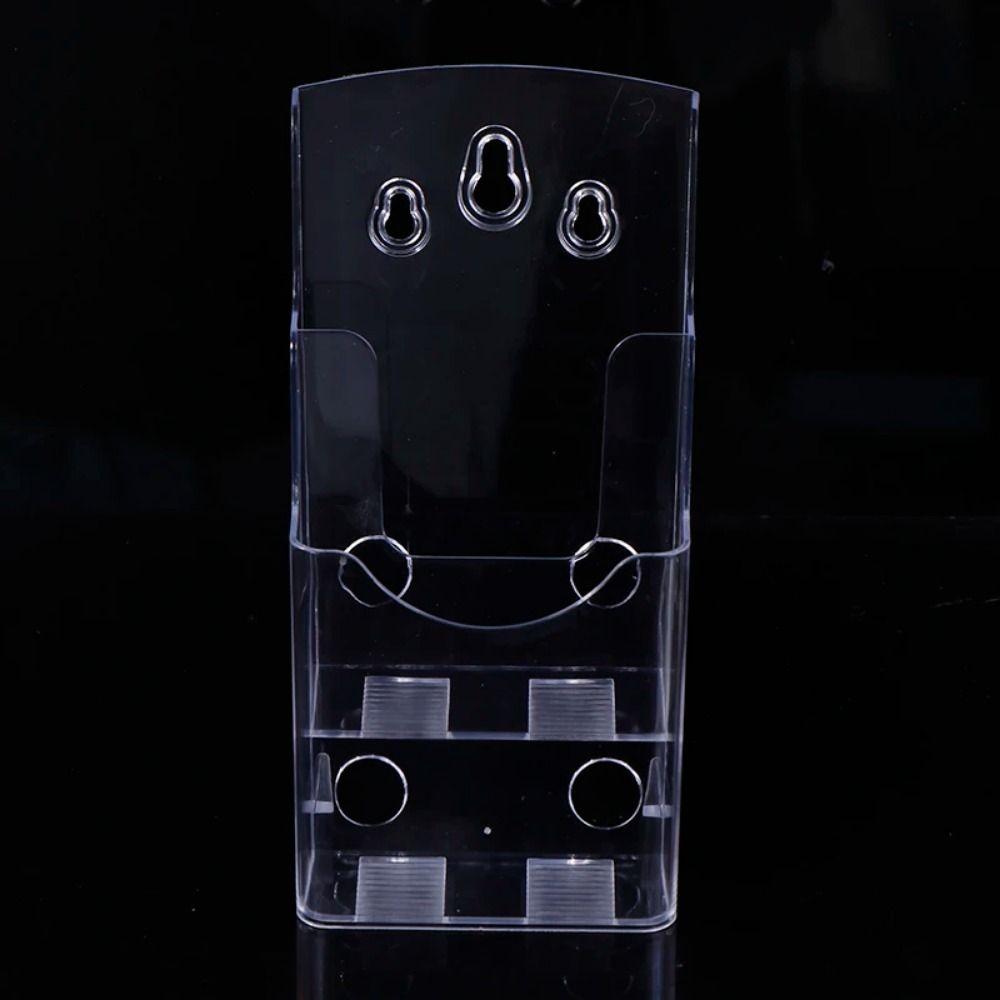 A4/A5/A6 Clear Flyers Display Stand 2/3/4 Layers Desktop Document Rack Brochure Holder  Office