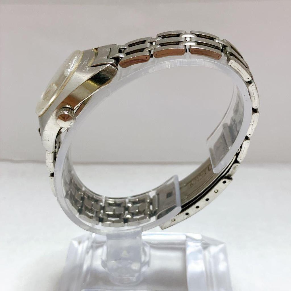 Used Working Item Ladies CITIZEN Manual Winding Wristwatch Date 4-610075-K