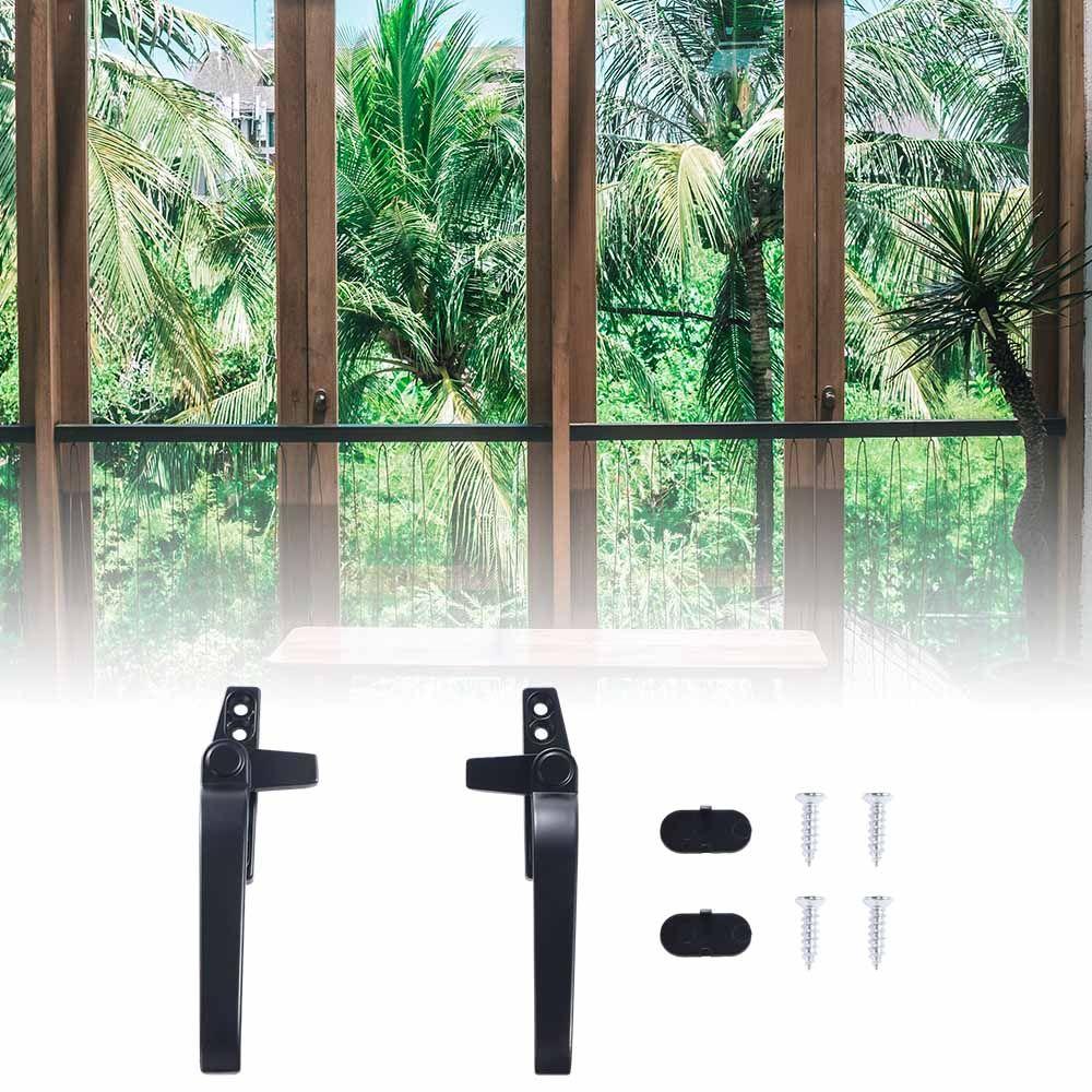 Professional Open Door Window Handle With Lock Right/Left Hand Window Lock Handle Easy Installation Black/White Casement