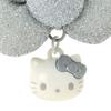 Sanrio Ribbon Key Chain (I Love Hello Kitty) Kitty Silver 422274 Model
