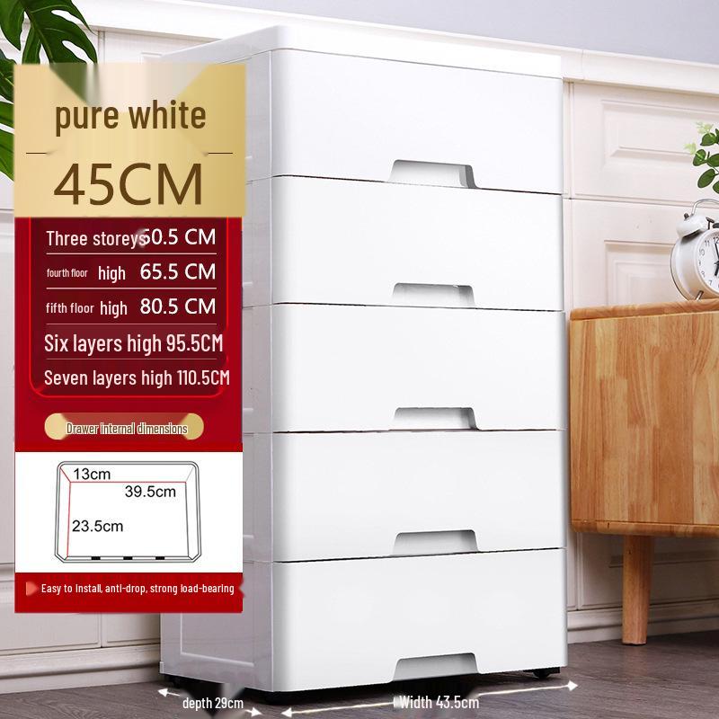 

Пластиковый шкаф для хранения игрушек и офисного использования с изображением животных из мультфильмов шириной 45 см 5 layers