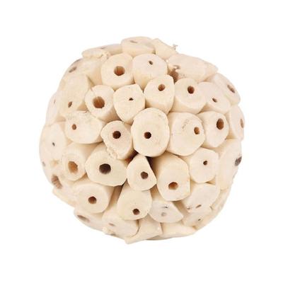 Parrots Natural Grass Balls Toy Cage Hanging Balls Lovebirds Tearing Biting Toy