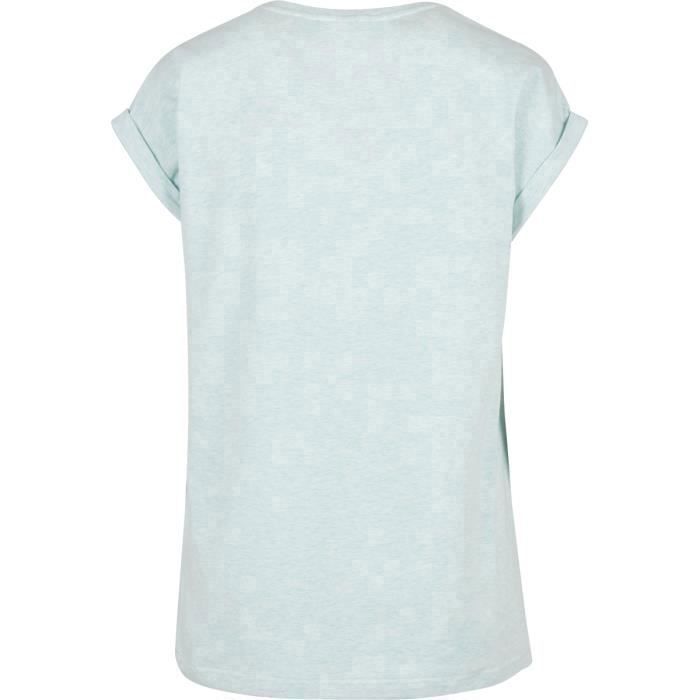 T-shirt femme - Urban Classics - Mélange - Col arrondi - Manches courtes - 3XL