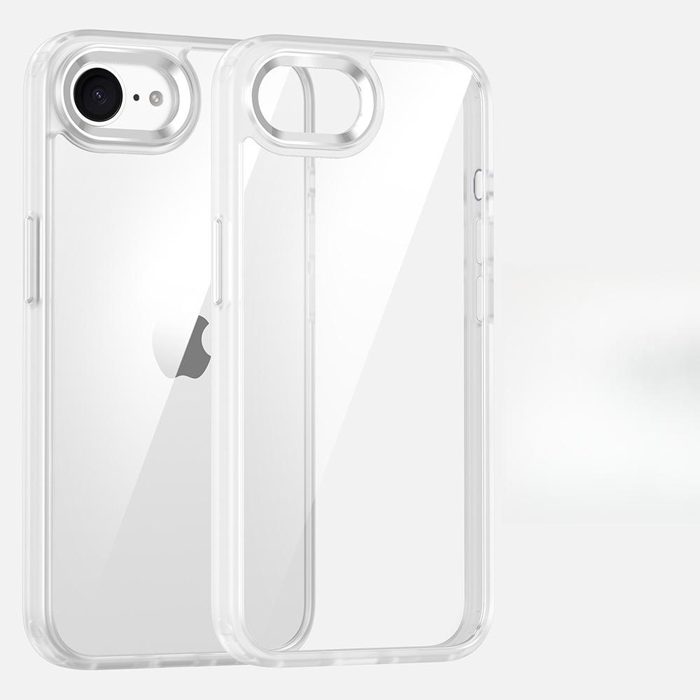 

Применимо к iPhone16E Металлический объектив Прозрачный чехол для мобильного телефона Apple 16e Простой чехол для защиты от падений «Орлиный глаз» iPhone16E/SE4