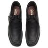 Clarks Leather Round Toe Comfortable Fashion Ankle Boots Men ankle boots Black 26177753