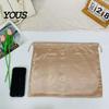 Organizing Bag for Home Storage Silk Dust Cover with Drawstring, Satin Handbag Organizer, Protective Case Delicate Purses Wear Resistant Solid