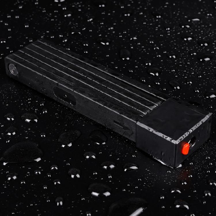 Bike Security Lock Compacts Zincs Alloy Construction For Motorcycles Scooter Weather Resistant Foldable Bicycles Lock