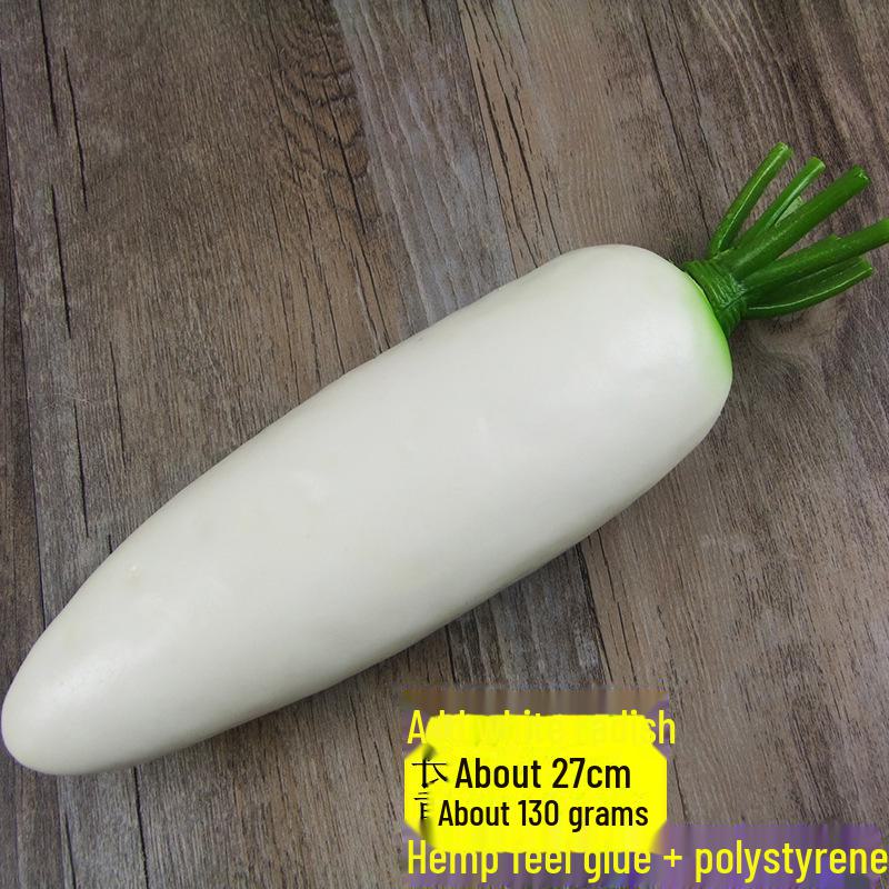 Plastic Foam Weighted Fruit & Vegetable Decorative Props