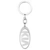 1Pcs 3D Metal Car Keychain Keyring Key Holder Couple Gifts Pendant For KIA Cerato Sportage R K2 K3 K5 K6 K7 K8 RIO 3 4 sorento picanto