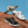 Fashion Men Sandals 2025 Summer Leisure Outdoor Beach Shoes Male Holiday Slippers Retro Comfortable Casual Sandals Bathroom Men Slippers