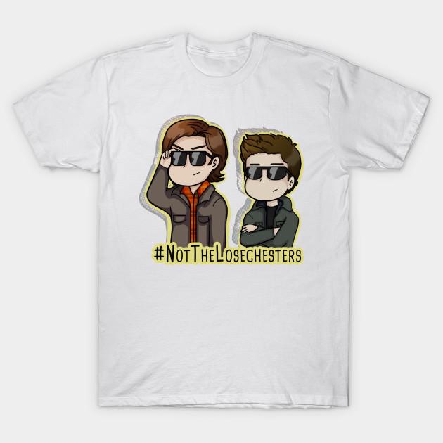 

Men Black Print T-shirt #Notthelosechesters No-Cut Transfer Paper Print Cotton Tshirt 3XL білий