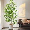 1 Lush Artificial Bamboo Leaf Plant,Low Maintenance,Suitable for Indoor and Outdoor Decoration Perfect for Home,Garden Displays