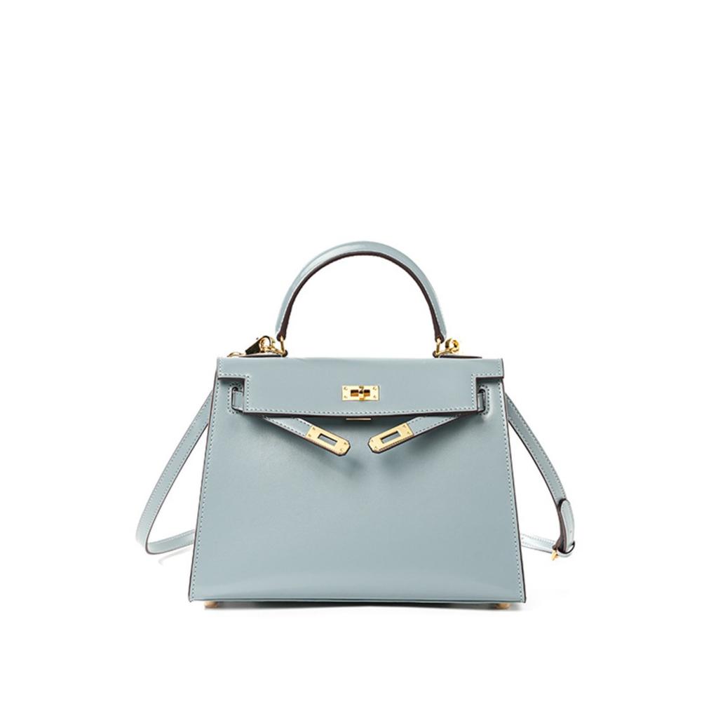 The second generation of BOX pattern mini new high-end leather handbag large-capacity texture crossbody bag for women