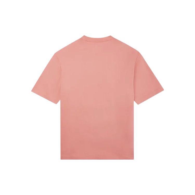 Air Jordan Pure Color Letter Logo Print Crew Neck T-Shirt Men Tops Salt-Pink DO6100-604