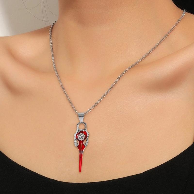 Verstellbare Länge Halskette Metallanhänger Halskette Unisex Streetwear Accessoire Hip Hop Choker Schmuck für Männer und Frauen