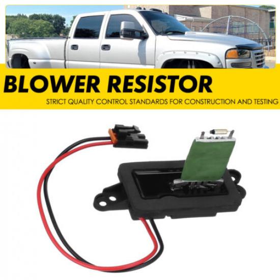 Heater Fan HVAC AC Blower Motor Resistor Control Module For Chevrolet GMC 03-06
