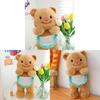 Butter Bear Plush Stuffed Animal Toy Soft Pp Cotton Cuddle Pillow For Kids Room Decor