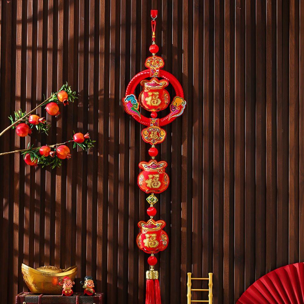Lucky Chinese New Year Ornaments Hanging Spring Festival Decorations  Home