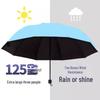 12-Rib Dual-Use Sun & Rain Umbrella for Men & Women - Large, UV Protection, Folding Double-Person Design