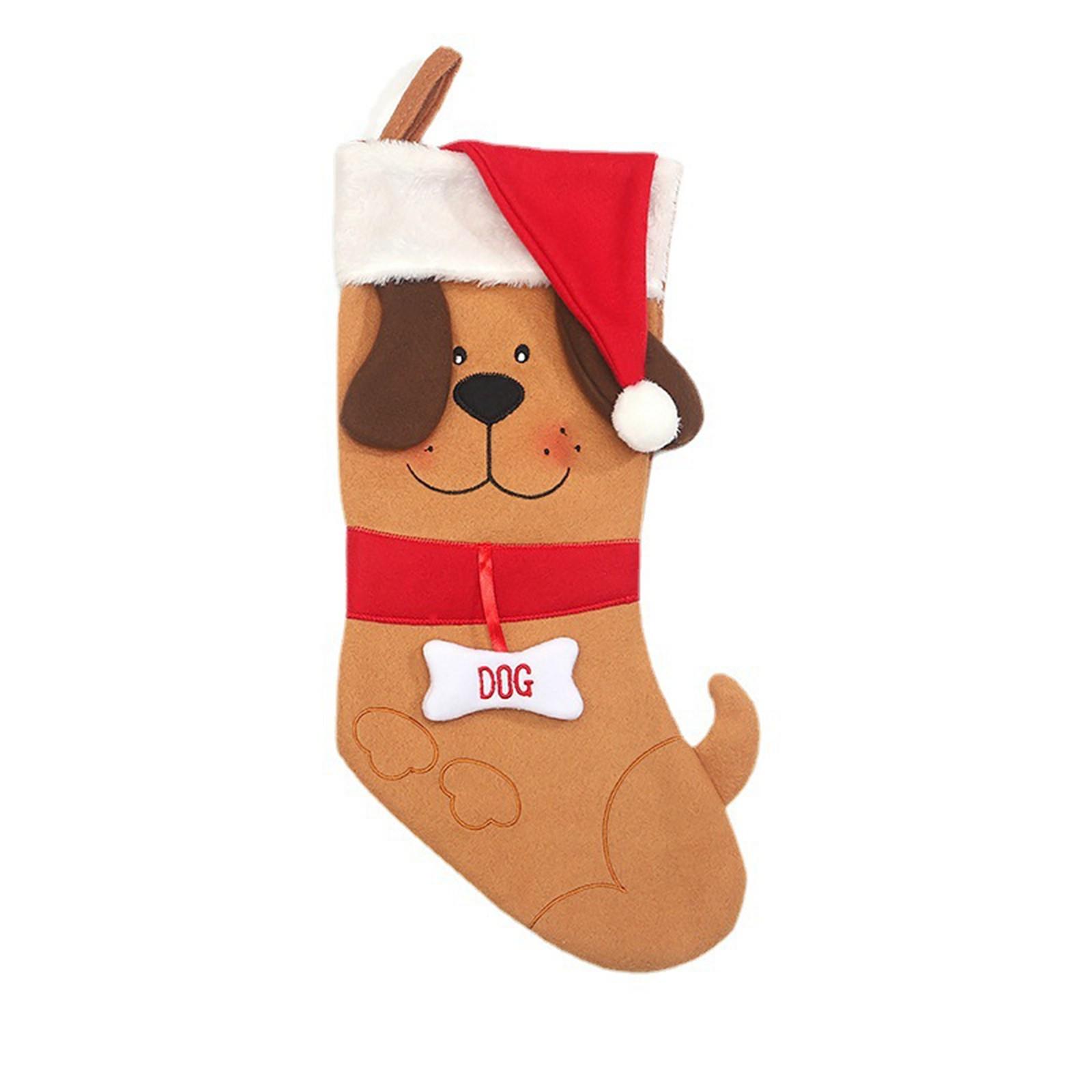 Christmas Decoration Pendant Christmas Tree Pendant Hanging Plush Christmas Decoration Christmas Tree Socks