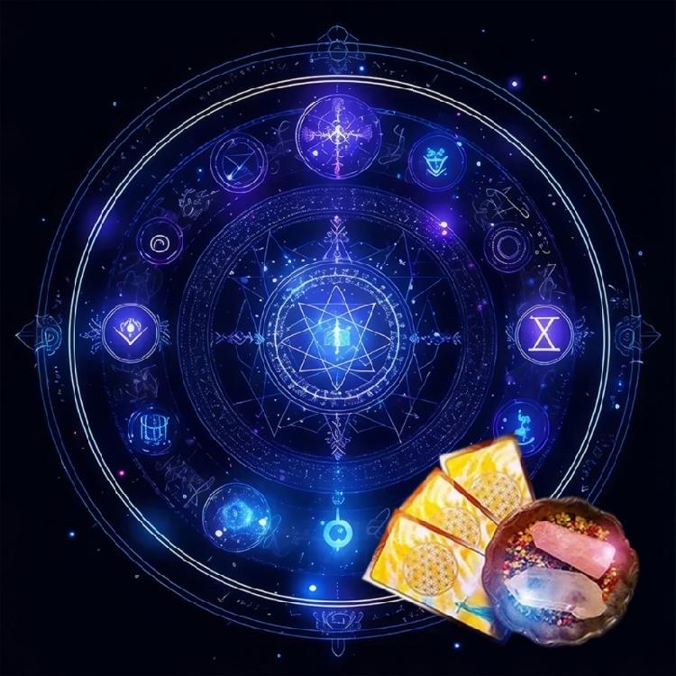Mysterious Symbol Astrology Tablecloth  Tarots Divinations Tablecloth Altars Cloth Divinations Board Game Accessories