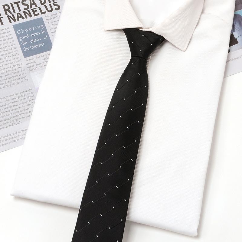 Men's Zipper Tie, Knot-free Business Formal Tie