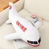 Simulation aviation aircraft throw pillow plush toy China Hainan Airlines aircraft doll sleeping doll