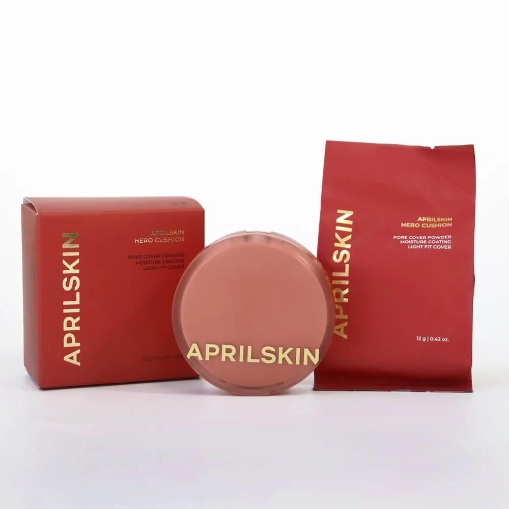 

Aprilskin Hero Cushion Special Set (Main Product + Refill) No. 22 Pink Beige