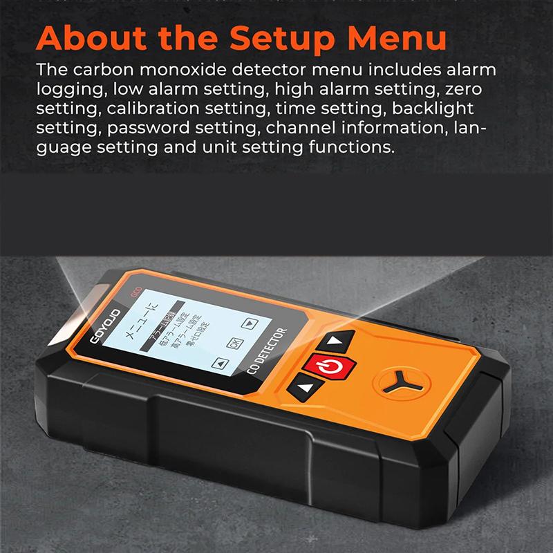 Miernik Detektora Gazu Analizator Tlenu O2 Tlenek Węgla CO Dwutlenek Węgla CO2 Monitor Jakości Powietrza Detektor Wycieków H2S