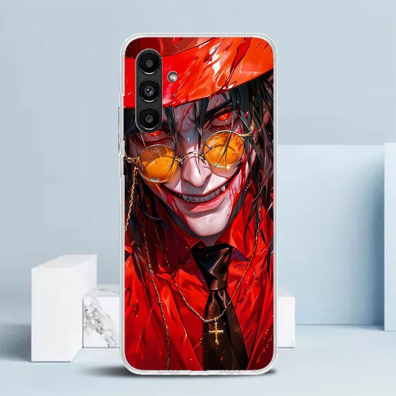 A-Alucard Hellsing Anime Cover for Samsung Galaxy A17 A37 A57 A16 A26 A36 A56 A15 A14 A55 Phone Case A13 A53 A25 A35 A24 A34 A23