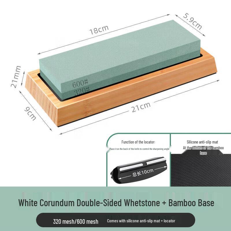 Chixing White Corundum Kitchen Knife Sharpening Stone