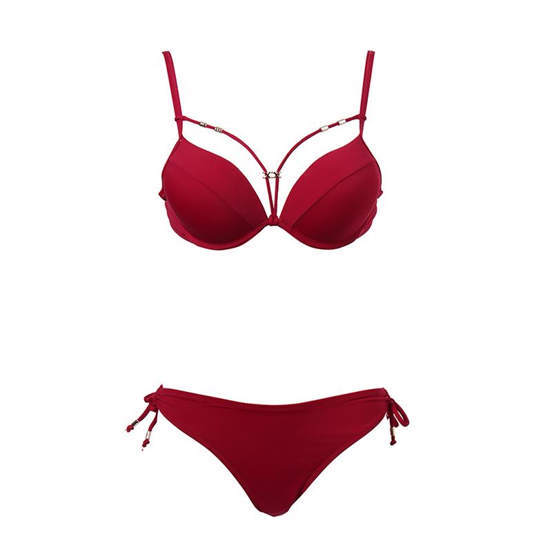 

Andzhelika сексуальные бикини женские бандажные комплект бикини пуш-ап купальники бразильский пляжный купальный костюм