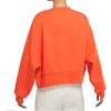 Nike Sweatshirts Women's Orange Crew Neck Moderate Regular DJ7666-869