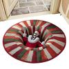 3D Rug 3D Mat Floor Christmas Decor Skull Non-Slip Visual Door Carpet For Kitchen Entryway Entrance Indoor Bathroom Bedroom