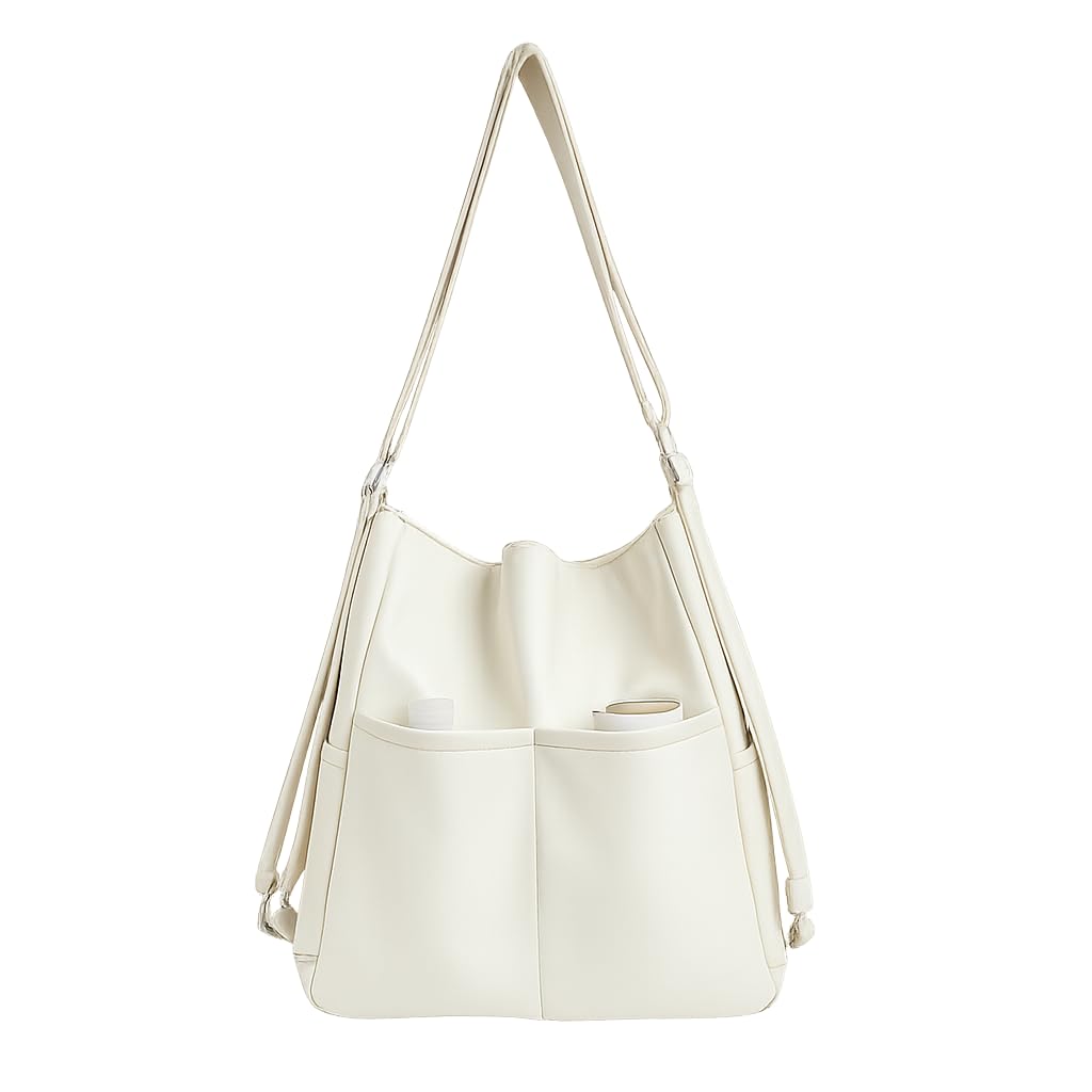 

Liebendo 3-Way Shoulder Bag, Tote Bag, Backpack, Large Capacity, Waterproof, Lightweight, Crossbody Bag for Men and Women, Perfect for Walking,