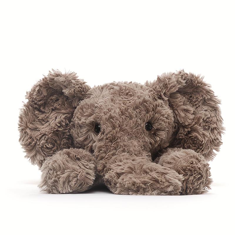 

1PC Super Cute and Fun Soft Plush Elephant Toy, Perfect for Decorating Your Home Sofa or As A Comfortable Pillow in Your Bedroom серый