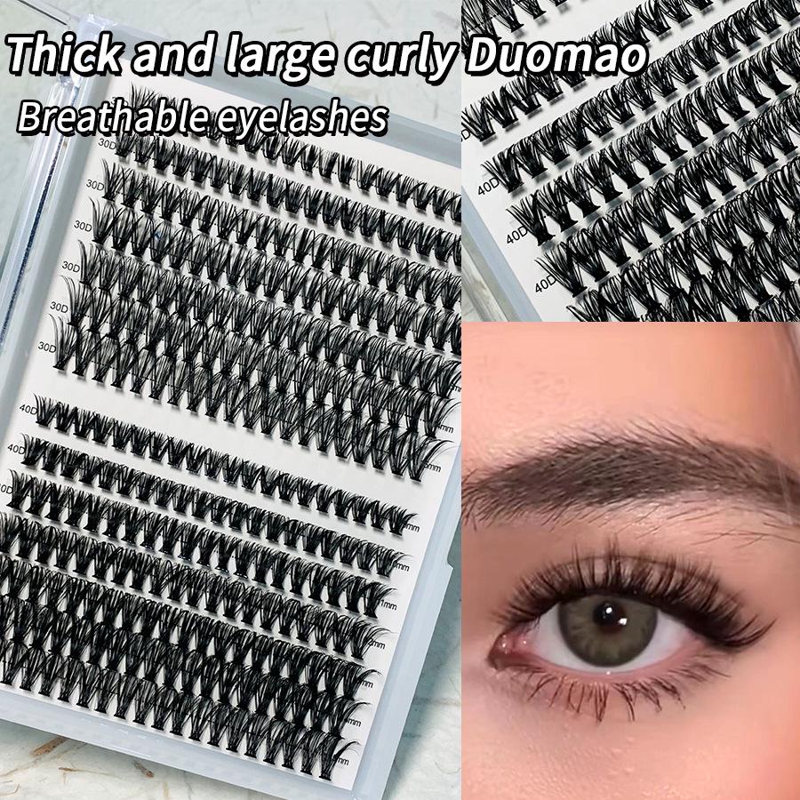 

30p 40p Mixed Cluster Segmented False Eyelashes - Flower Style