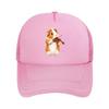 Cute Guinea Pig Playing Violin Illus Mesh Baseball Cap For Womens Unisex FeUnisex Beach Dad Hat Hip Hop