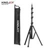KINGJOY FL2009 Adjustable Metal Tripod Light Stand 10kg/22lbs Load Capacity 1/4 Inch Screw Max.