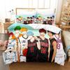 Neues Anime Kurokos Basketball 2 3-teiliges Bettwäsche-Set für Jungen Mädchen Twin Queen Size Bettbezug Kissenbezug Kinder Erwachsene Heimtextilien