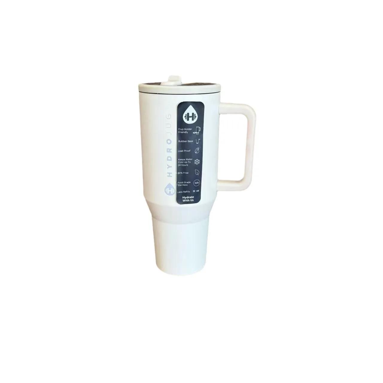 

Tasse à poignée de couvercle scellée, tasse de voiture de grande capacité, Europe et Amérique, Spot Cross Border, HydrojDP, 32oz 50ml
