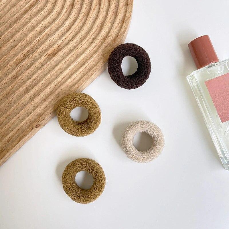 6/12pcs Elastic Hair Bands Thick Hair Rope Ring Updo Ties Headwear Girls Kids Women Hair Accessories