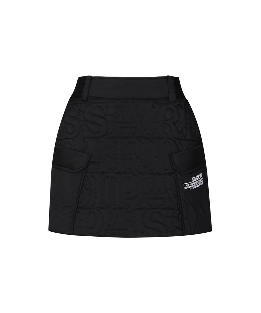 Pasadigolpeu Logo Quilted Skirt