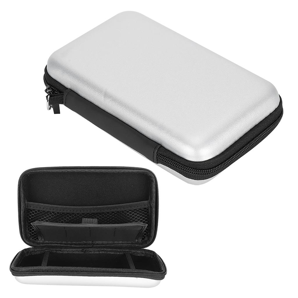 2Pcs Portable Storage Bag Carry Case EVA Protective Hard Bag for NDSILL 3DSXL