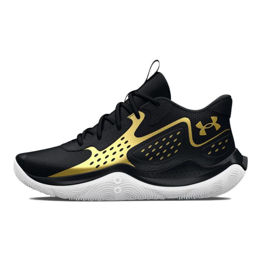 

Кроссовки Under Armour Jet 23 GS Black Metallic Gold Kids 3026635-002 38